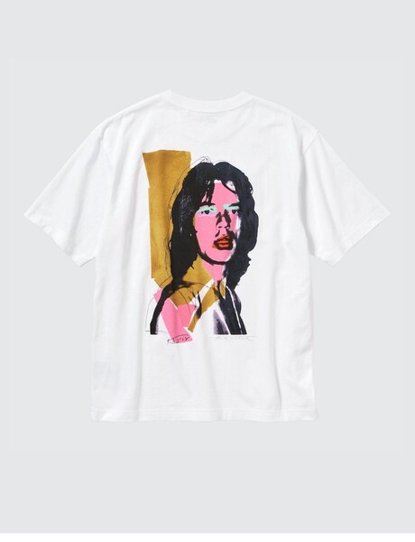 新品!L ユニクロ×アンディ・ウォーホル ミックジャガー T ローリングストーンズ