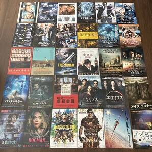 Amazon prime 洋画映画チラシ8月 30種30枚