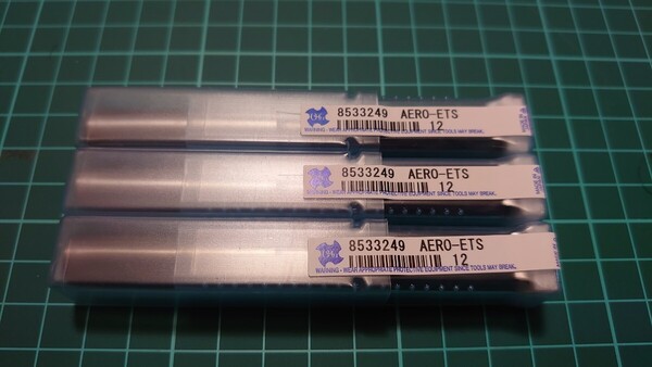 OSG AERO-ETS 12 超硬 エンドミル オーエスジー DLC アルミ