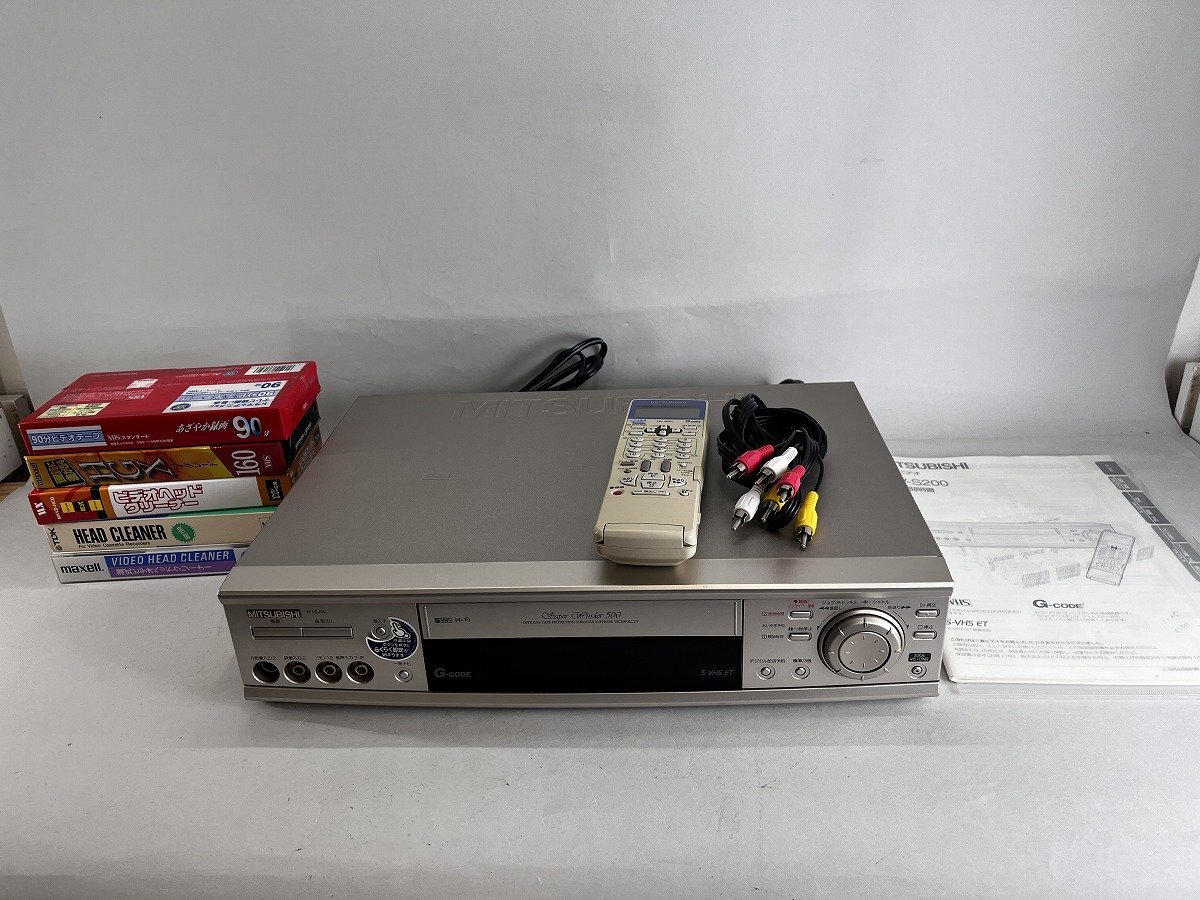 Yahoo!オークション -「三菱ビデオデッキ」(S-VHSビデオデッキ Yahoo!オークション -「三菱ビデオデッキ」(S-VHSビデオデッキ