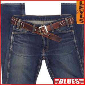 即決★日本製 リーバイス 606★W32 ヴィンテージ復刻 ジーンズ Levis 68606 オレンジタブ スキニー デニム ジーパン ローライズ