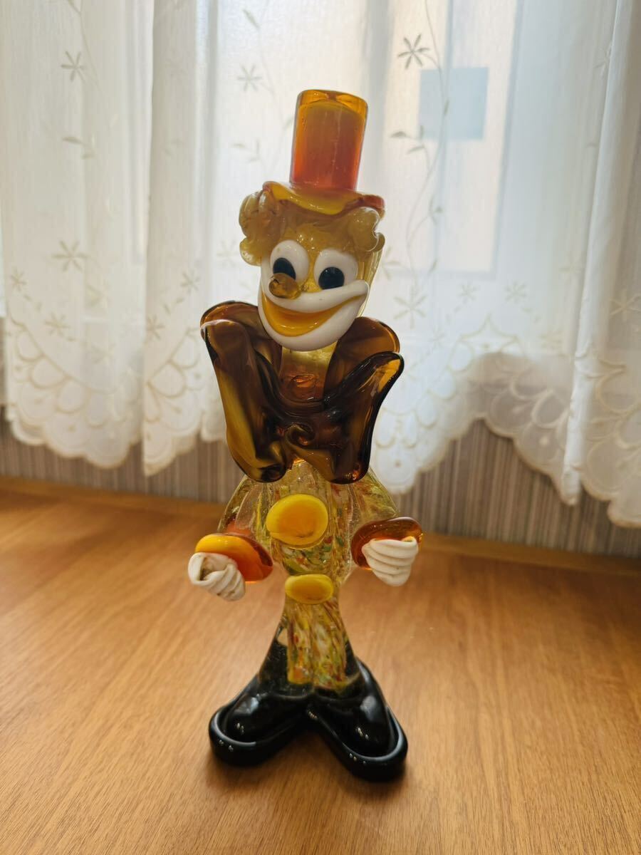 Yahoo!オークション -「ピエロ pierrot」(工芸ガラス) (ガラス Yahoo!オークション -「ピエロ pierrot」(工芸ガラス) (ガラス