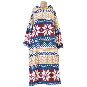 ツールストゥールス子供用キッズサイズ(身長120cm程度)お着替え用マイクロファイバータオル地袖付きプルオーバーポンチョ/ノルディック