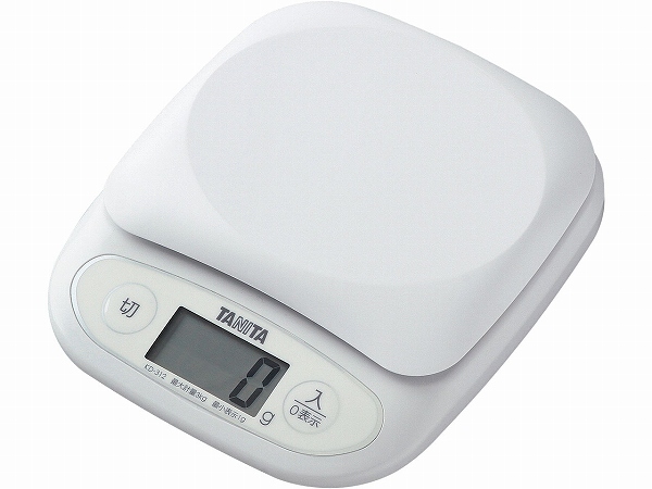 �^�j�^(Tanita) �f�W�^���N�b�L���O�X�P�[�� �z���C�g 3kg KD-312(BKTF801)