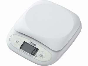 タニタ(Tanita) デジタルクッキングスケール ホワイト 3kg KD-312(BKTF801)