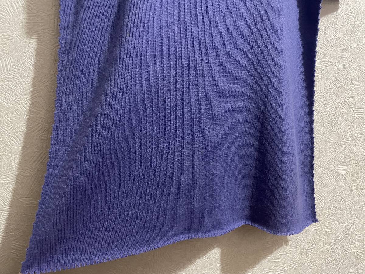 ◯ ISSEY MIYAKE A-POC フラット ニット カットソー / イッセイミヤケ エイポック セーター コットン パープル 2 Ladies #Sirchive ◯ ISSEY MIYAKE A-POC フラット ニット カットソー / イッセイミヤケ エイポック セーター コットン パープル 2 Ladies #Sirchive