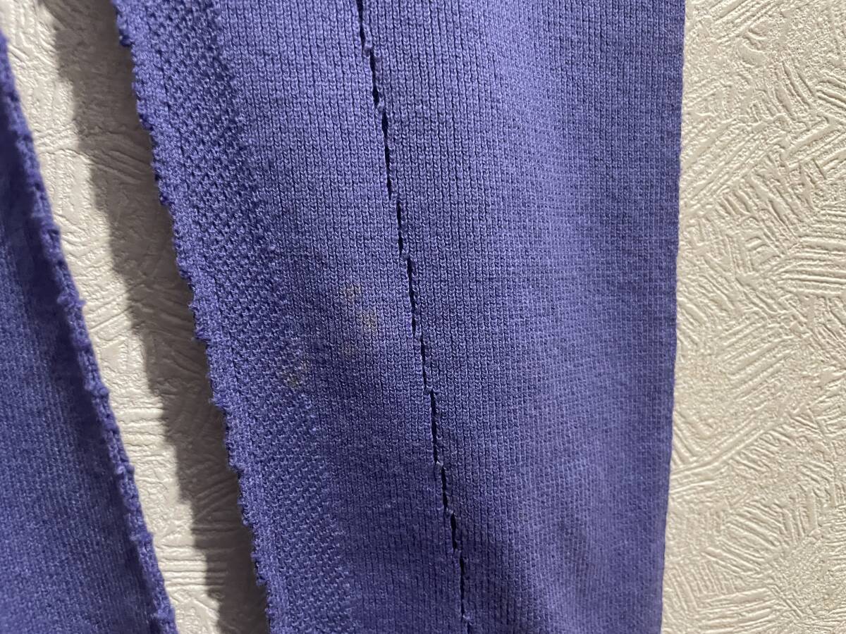 ◯ ISSEY MIYAKE A-POC フラット ニット カットソー / イッセイミヤケ エイポック セーター コットン パープル 2 Ladies #Sirchive ◯ ISSEY MIYAKE A-POC フラット ニット カットソー / イッセイミヤケ エイポック セーター コットン パープル 2 Ladies #Sirchive