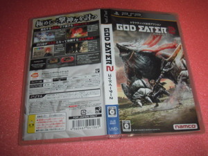 中古 PSP ゴッドイーター 2 GOD EATER 2 動作保証 同梱可
