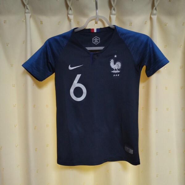 フランス ポグバ サッカー ユニフォーム キッズ 130