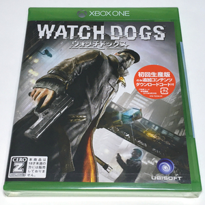 ■【新品未開封】ウォッチドッグス Xbox One WATCH DOGS 18才以上対象 初回 WATCHDOGS WATCH DOG ウオッチドッグス ウォッチドッグ