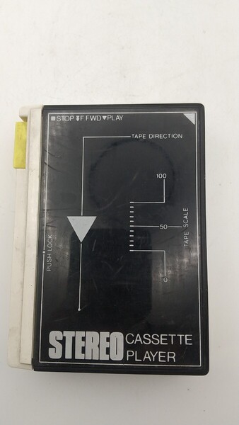 K194 メーカー不明 A-801 CASSETTE-CORDER カセットプレーヤー/ 簡易確認&簡易清掃&再生&音出しOK 現状品 送料無料