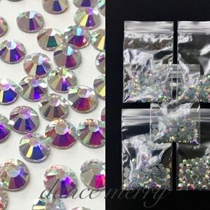 ★送料無料★【MERRY】 高品質 A級ラインストーン 500個セット オーロラ AB ドレス 装飾 ステージ 衣装 チア レータード SS20 スパンコール