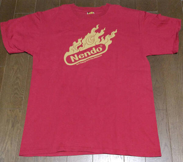 Tシャツ - nendo graphixx (L/ワインレッド) / 古着, 赤, ヴィンテージ, ネンドグラフィックス, ファミコン, テレビゲーム, 任天堂