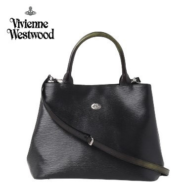 ○★新品未使用 Vivienne Westwood (ヴィヴィアンウエストウッド) NEW ADVAN トートバッグ ブラック★○