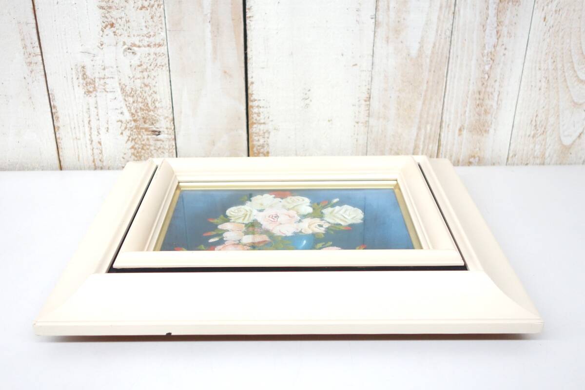 近代芸術 アート レトロ ＊油彩 油絵 真作保証＊作品名 薔薇