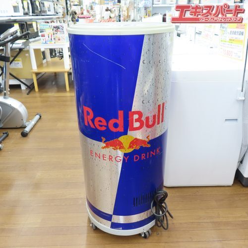 レッドブル RedBull 缶型 大型冷蔵庫 キャスター付き 特大 レッドブル RedBull 缶型 大型冷蔵庫 キャスター付き 特大