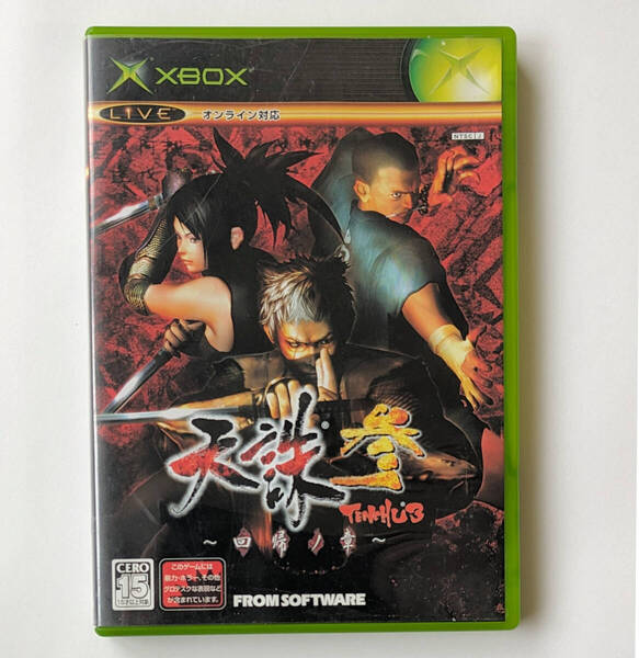 天誅3 参 ~回帰ノ章 TENCHU 3 RETURN TO DARKNESS Wrath of Heaven ★ XBOX