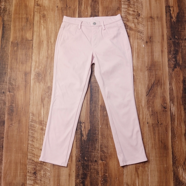 美品 ユニクロ UNIQLO ウルトラストレッチレギンスパンツ レディース 細身シルエット 高伸縮 春コーデ Sサイズ ピンク NF16
