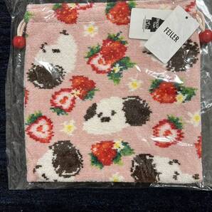 【新品未使用】フェイラー コラボ スヌーピー 巾着ポーチ