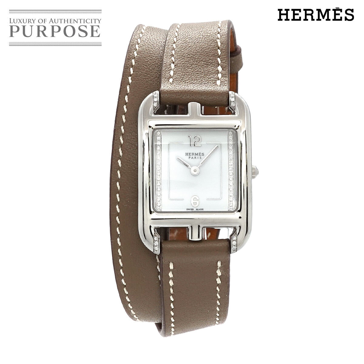 ★HERMES★ 極美品 ケープコッド 750PG ダイヤ 定価114.4万 ☆HERMES☆ 極美品 ケープコッド 750PG ダイヤ 定価114.4万