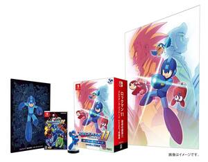 【中古】ロックマン11 運命の歯車!! コレクターズ・パッケージ amiibo版 - Switch