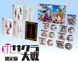 【中古】新サクラ大戦 初回限定版【限定版同梱物】・「サクラ大戦」歴代歌謡集・「サクラ大戦」歴代美術集 同梱 - PS4