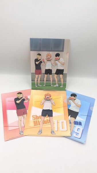ハイキュー セブンイレブン限定 クリアファイル 4種セット