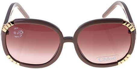 クロエ Chloe サングラス CL2219 C03 ラインストーン付 グラデーション Rosyブラウン