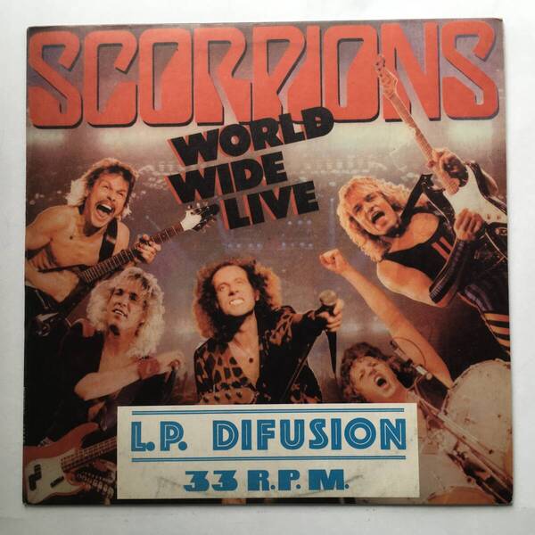 PROMO ARGENTINA SCORPIONS WORLD WIDE LIVE アルゼンチン盤