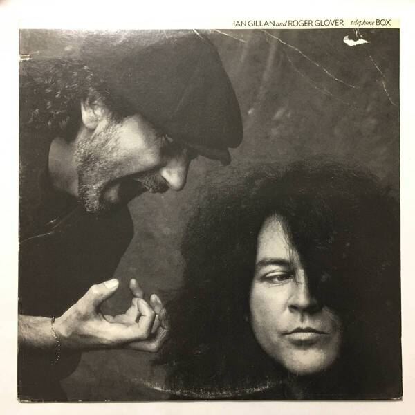 PROMO IAN GILLAN AND ROGER GLOVER TELEPHONE BOX US盤 PROMO PHOTO PROMO SHEET