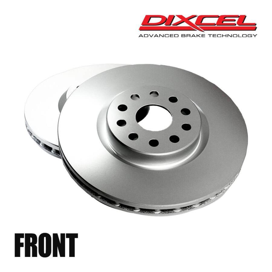純正同等 DIXCEL ディクセル ブレーキローター PD フロント 左右 ノート SNE12 3212111