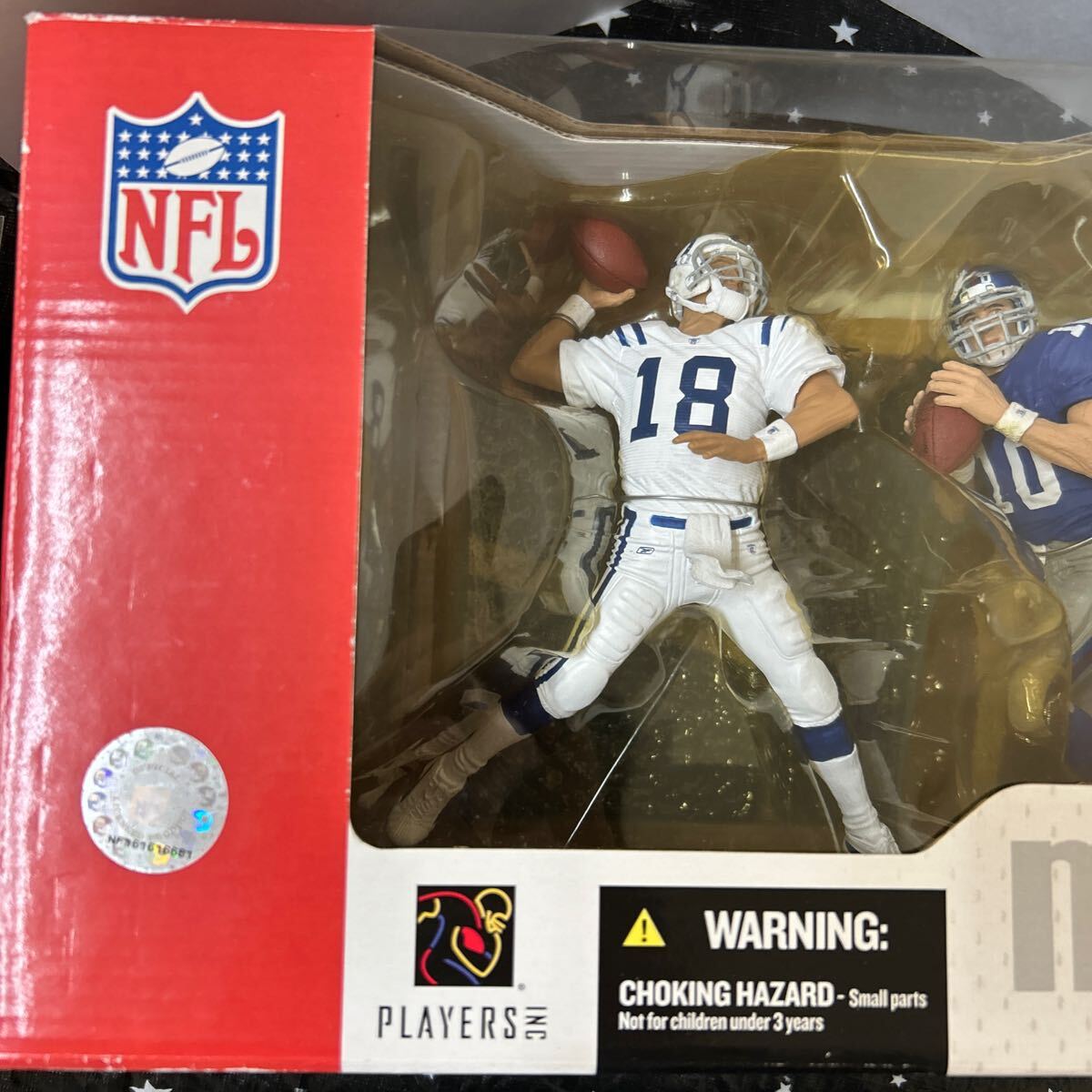NFL McFarlane 2004 Series 4 Deluxe 2Pack The Manning Brothets Payton Manning/Eli Manning マクファーレン マニング兄弟フィギュア NFL McFarlane 2004 Series 4 Deluxe 2Pack The Manning Brothets Payton Manning/Eli Manning マクファーレン マニング兄弟フィギュア