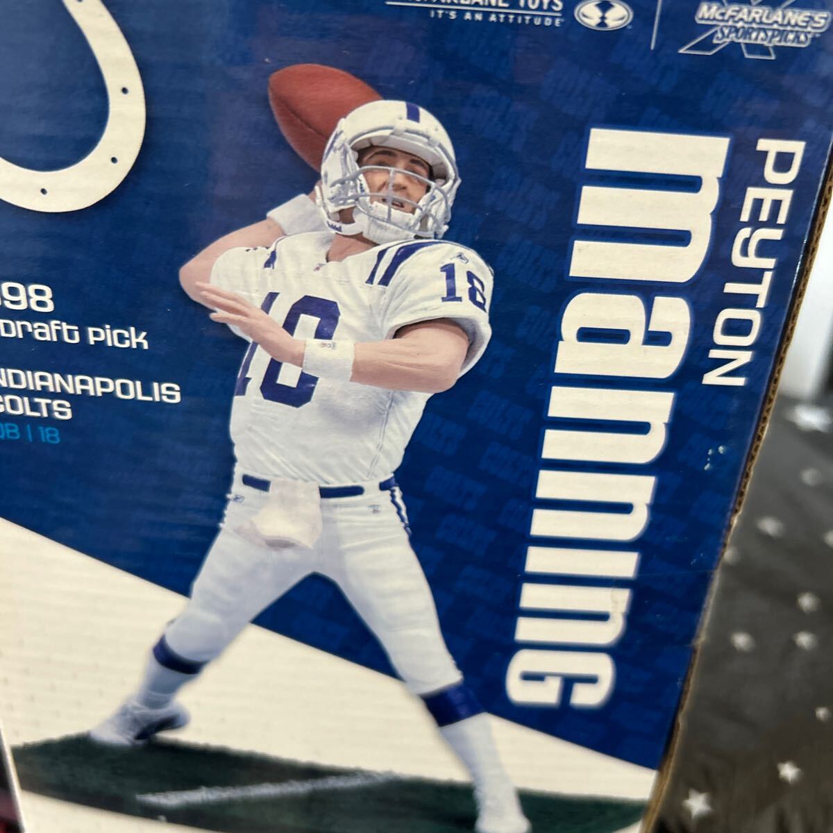 NFL McFarlane 2004 Series 4 Deluxe 2Pack The Manning Brothets Payton Manning/Eli Manning マクファーレン マニング兄弟フィギュア NFL McFarlane 2004 Series 4 Deluxe 2Pack The Manning Brothets Payton Manning/Eli Manning マクファーレン マニング兄弟フィギュア