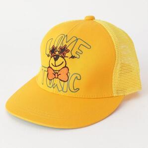 ラスト 新品 LOVETOXIC メッシュ切替キャップ イエロー(032) F(56cm) 定価2530円
