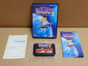 メガドライブソフト ギャラクシーフォース2 箱・説明書・ハガキ付き/セガ / SEGA / MEGA DRIVE