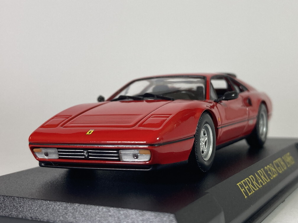 【GINGER掲載商品】 ixo (最安送料 ジャンク 赤 1986 GTB 328 フェラーリ 1/43 乗用車