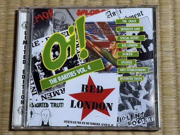 Oi! The Rarities Vol.4 80s UK punk haedcore CRACK SPECIAL DUTIES DEMOB ANTI ESTABLISHMENT 4-SKINS ANGELIC UPSTARTS BLITZ