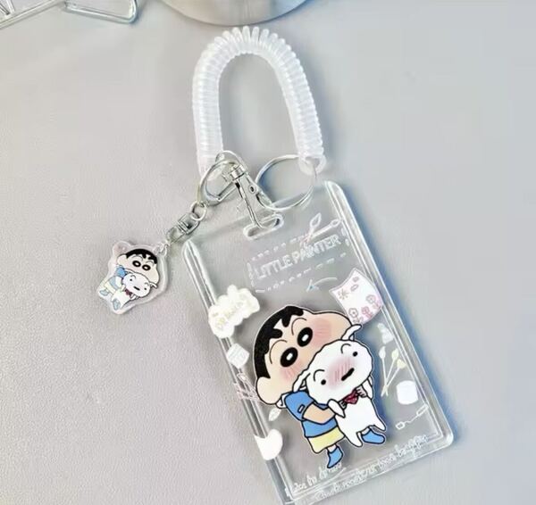 新品未使用 クレヨンしんちゃん カード入れ カードケース 定期入れ パスケース