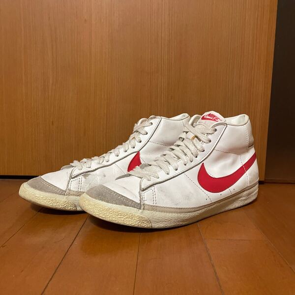 激レア『NIKE』81年製 LETHER BLAZER HI ナイキ ブレーザー VINTAGE ヴィンテージ ビンテージ 古着 アメカジ アーカイブ バッシュ 10 28cm