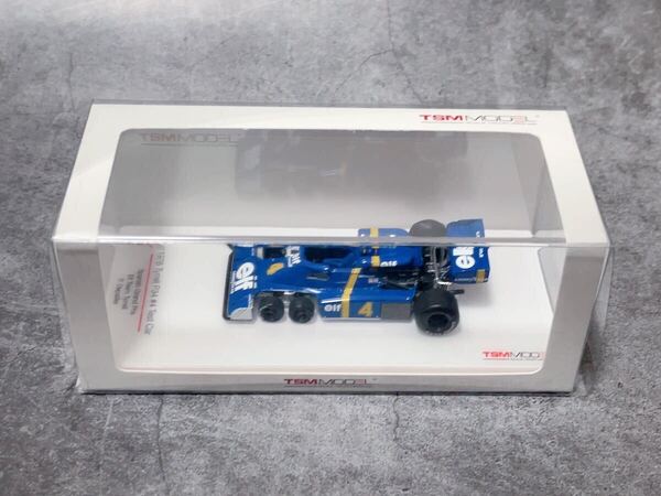 絶版品 TSM 1/43 1976 Tyrrell P34 #4 TestCar SpanishGP P.Depailler ティレル 6輪車 ミニカー 京商 ≠ 1/18 exoto GP BBR
