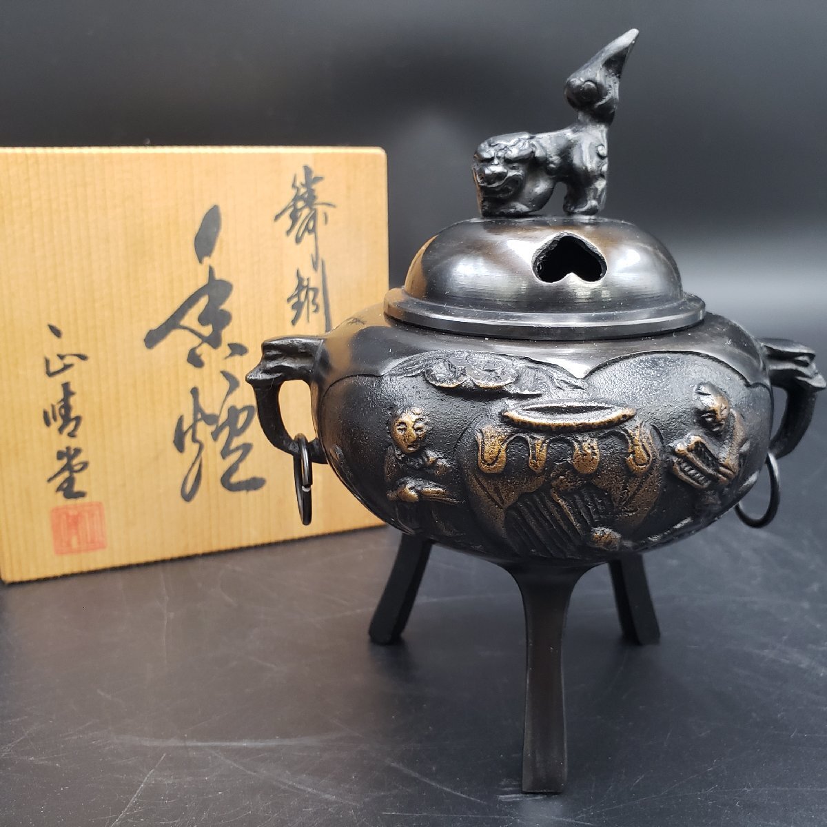 2025年最新】Yahoo!オークション -香炉 狛犬の中古品・新品・未