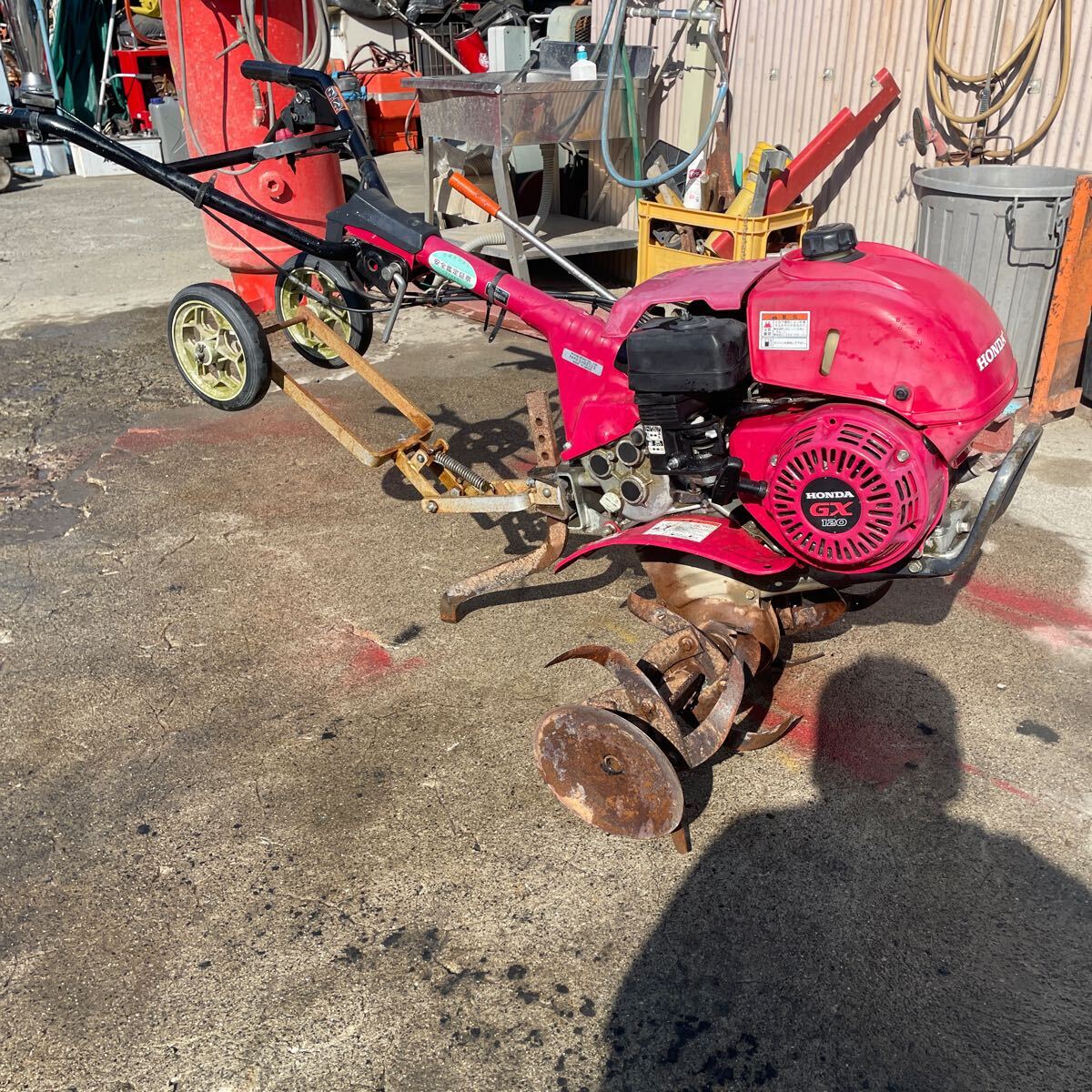 【滋賀発】 管理機 【農機具・耕運機】HONDA(ホンダF402)ガソリン 【滋賀発】 管理機 【農機具・耕運機】HONDA(ホンダF402)ガソリン