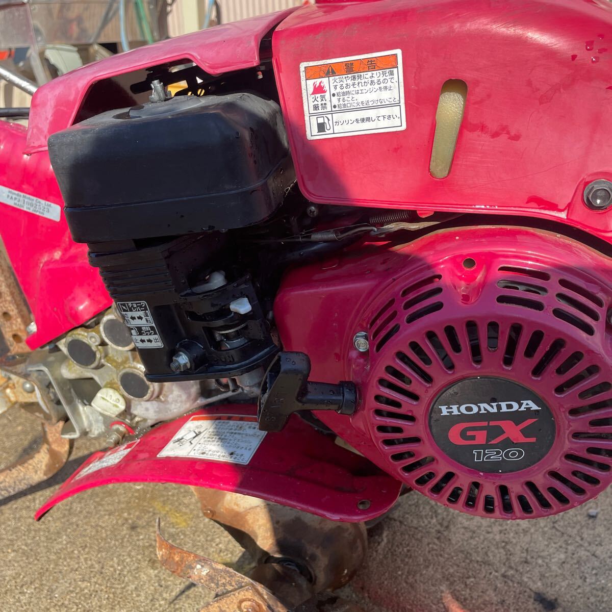 【滋賀発】 管理機 【農機具・耕運機】HONDA(ホンダF402)ガソリン 【滋賀発】 管理機 【農機具・耕運機】HONDA(ホンダF402)ガソリン