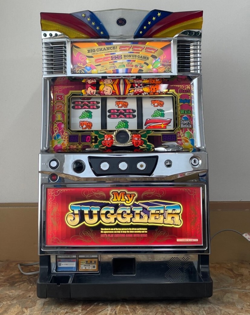 マイジャグラーIII（マイジャグラー3） 実機 メダル不要装置（コイン不要機）+タッチパネル式データカウンターセット 不要機は取付済！ 中古パチスロ実機  北電子 : myjug305 : 中古パチスロ実機販売のピーボム - 通販 - Yahoo!ショッピング