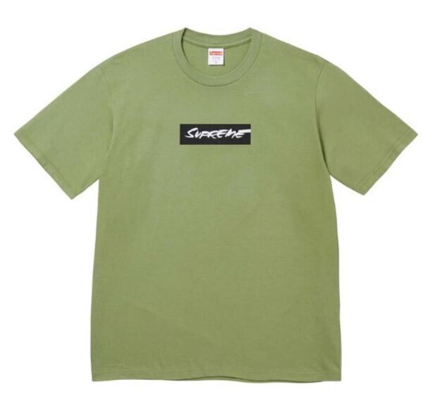 【新品 未使用 送料無料】Supreme シュプリーム Futura Box logo Tee 2024ss XL サイズ Moss モス Tシャツ Box Logo ボックス ロゴ