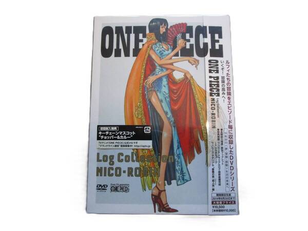 DVD ワンピース ニコロビン ONE PIECE Log Collection NIKO-ROBIN 初回封入特典 キーチェーンマスコット ”チョッパー&カルー”