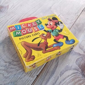 劇レア60s ヴィンテージ西ドイツ製 ディズニー ピクチャーブロック