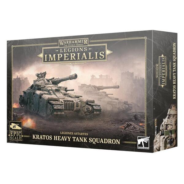 送料無料 新品 レギオンズ・インペリアリス:クラトス・ヘヴィタンク・スカッドロン 03-05 ウォーハンマー 30k エピック