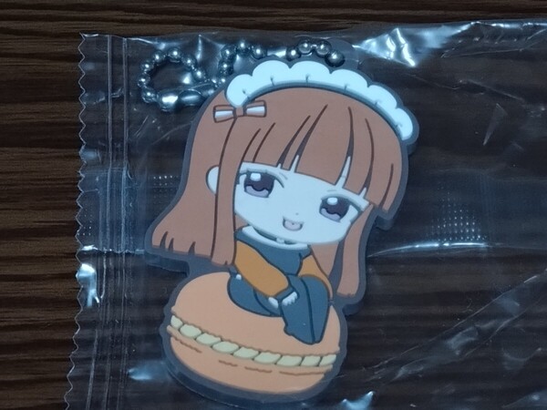 カラフルピーチ ラバーマスコット カラフルマカロン ラバーキーホルダー えと