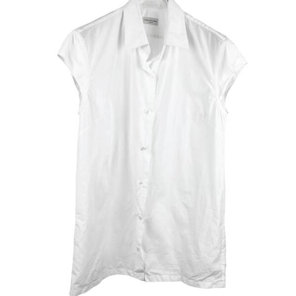 Dries Van Noten(ドリス ヴァン ノッテン) Nosleeve Plain Shirt (white)